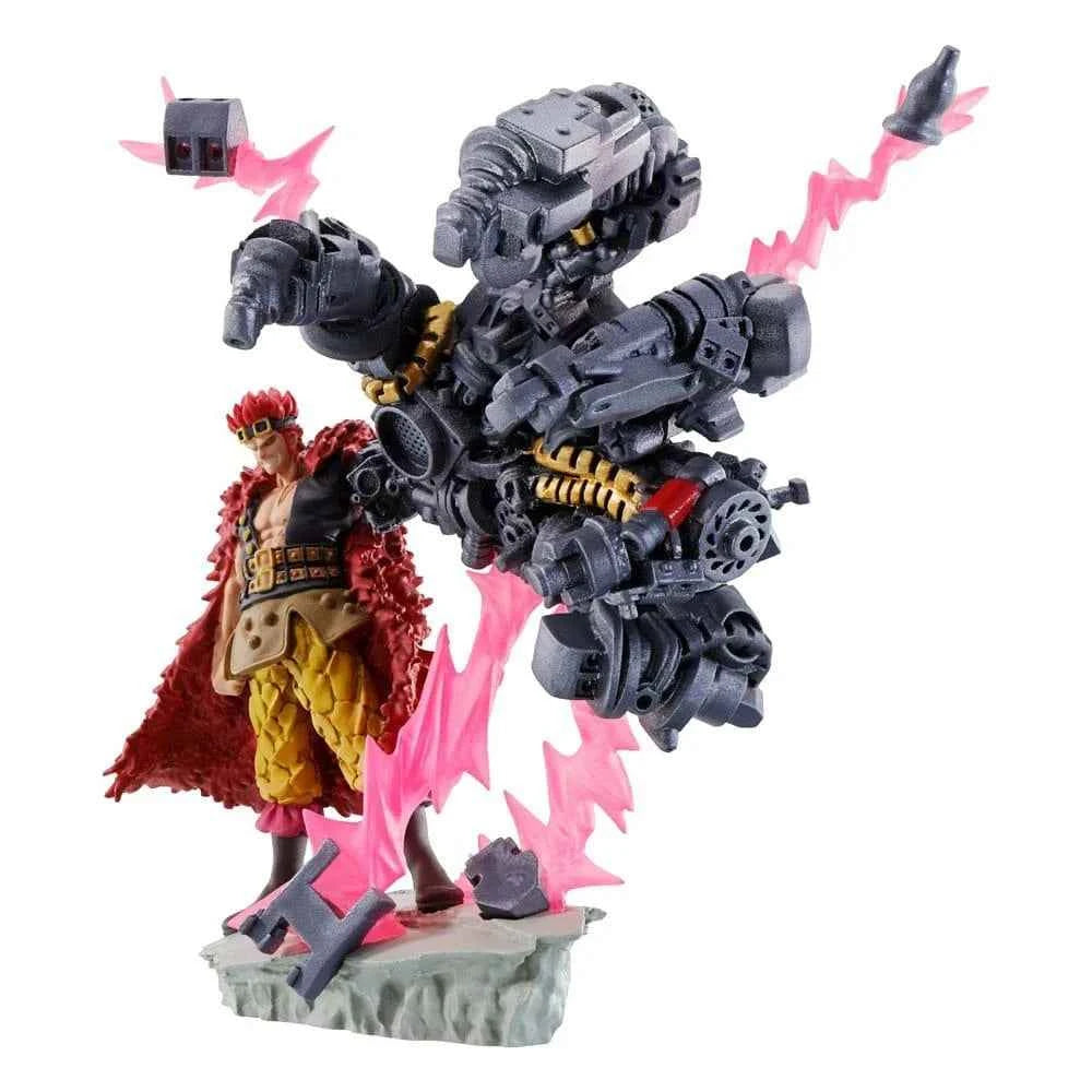 One Piece - Logbox Re Birth Wanokuni - 4 Statue Set Petitrama 9cm