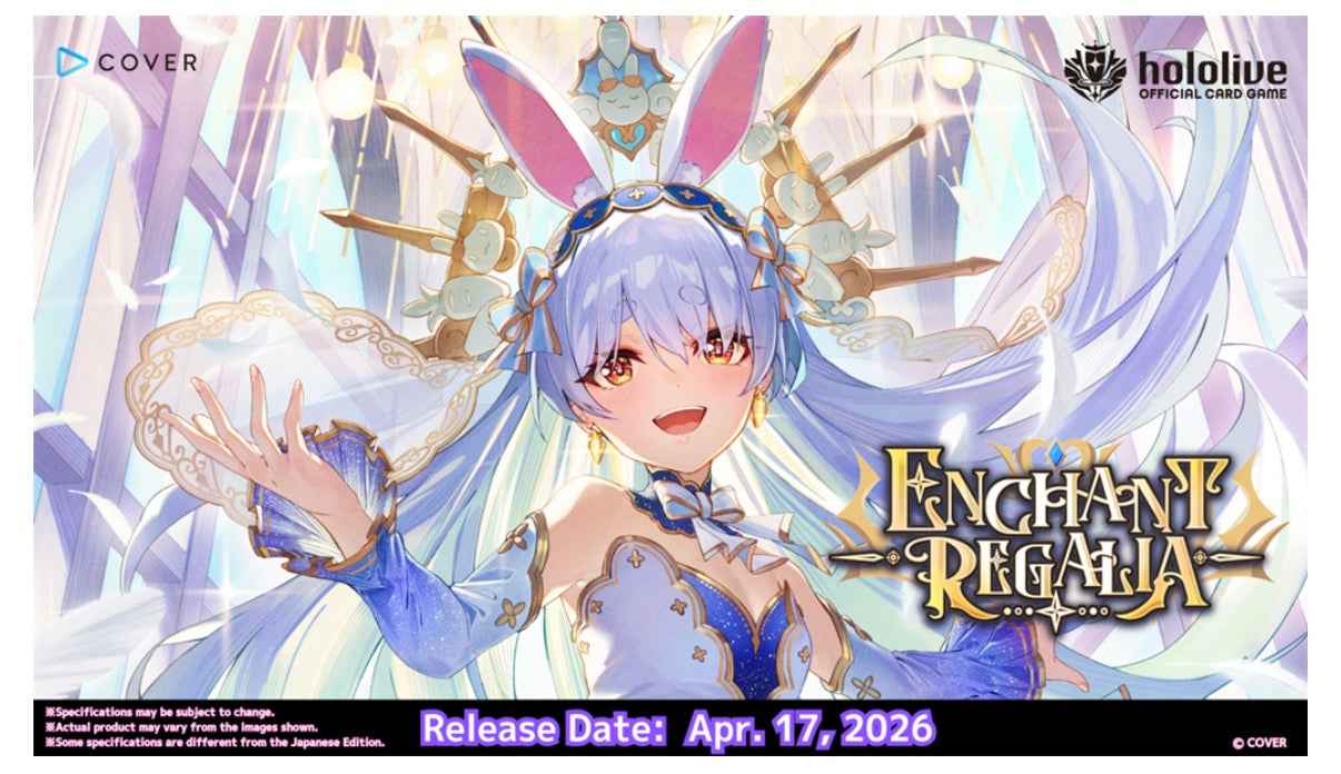 Hololive OCG - Enchant Regalia - Booster Display - Englisch