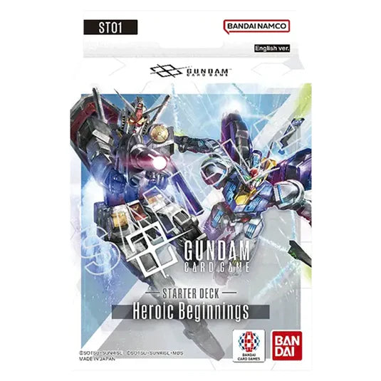 Gundam Card Game Starter Deck Display ST01