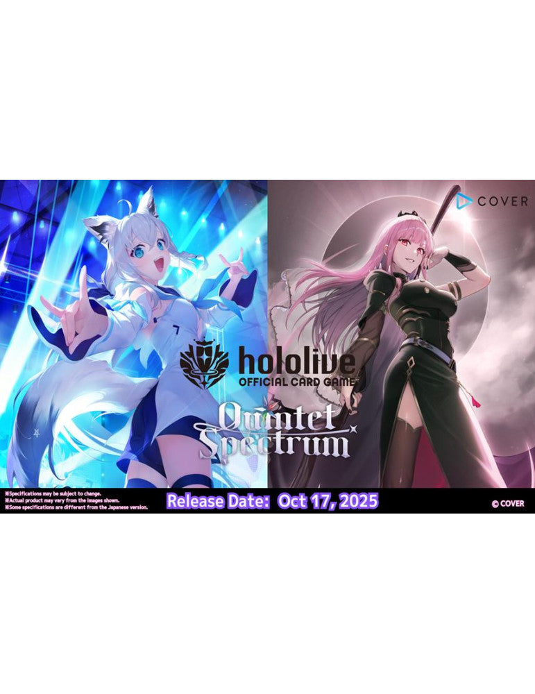 Hololive OCG - Quintet Spectrum - Display - englisch
