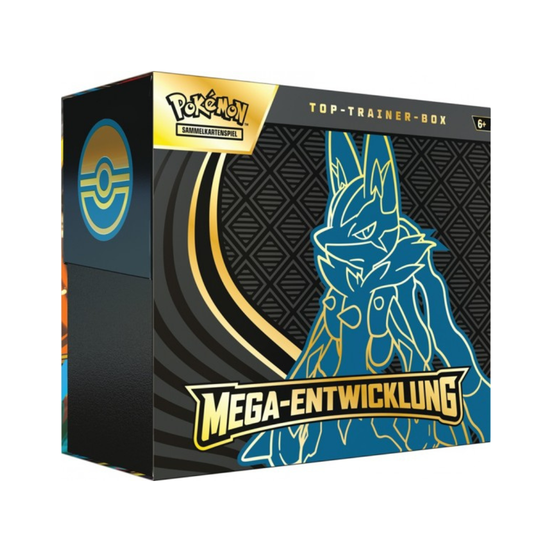 Pokémon - Mega Entwicklungen Lucario KP11 – Top Trainer Box - deutsch - Vorbestellung