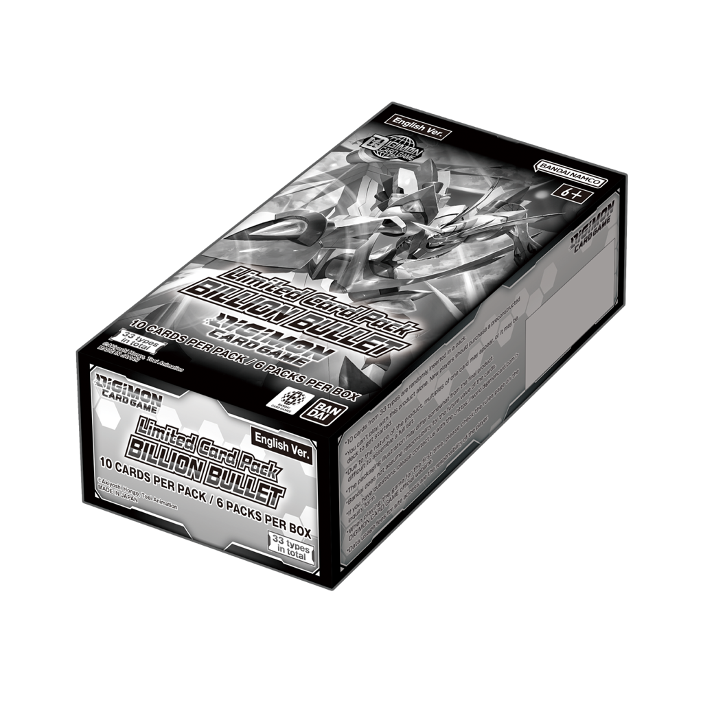 Digimon Card Game - Limited Card Pack Billion Bullet - LM-06 Display - Englisch