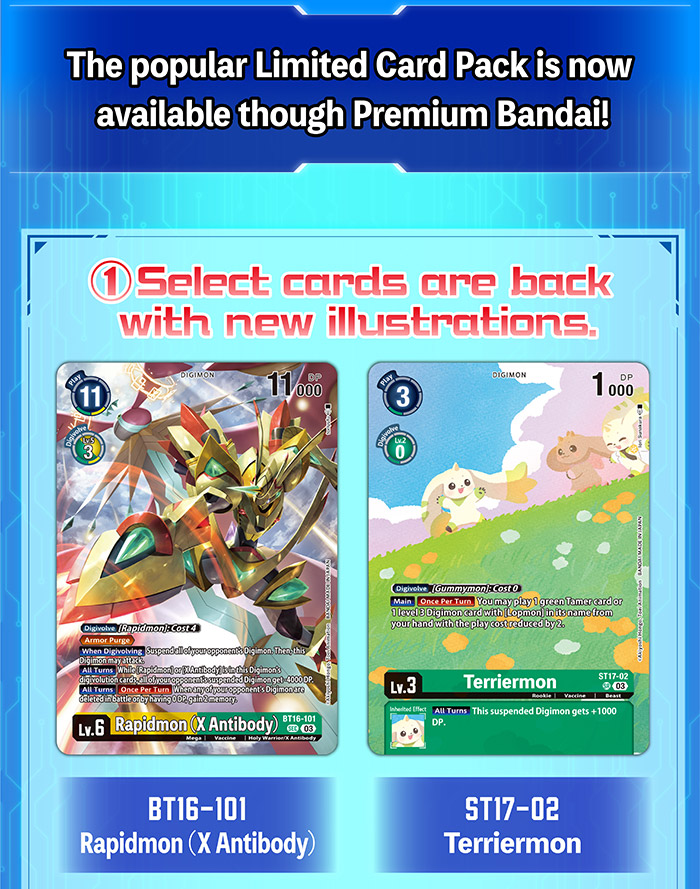 Digimon Card Game - Limited Card Pack Billion Bullet - LM-06 Display - Englisch