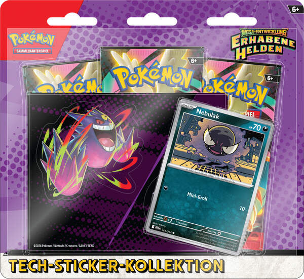 Pokemon - Erhabene Helden - Tech Sticker Kollektion - deutsch