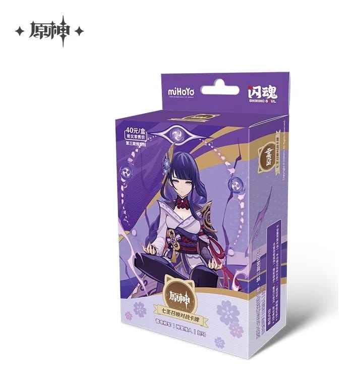 Genshin Impact Sammelkartenspiel Series 03 Pre-Build Starter Deck 01 Raiden Shogun - Vorbestellung