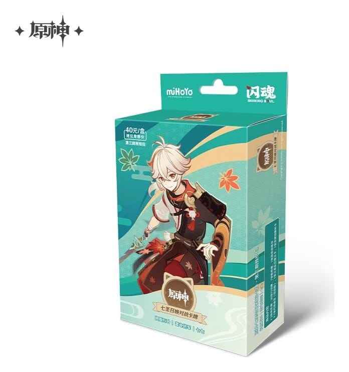 Genshin Impact Sammelkartenspiel Series 03 Pre-Build Starter Deck 07 Kaedehara Kazuha -  Vorbestellung