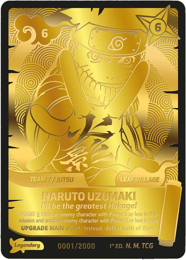 Naruto Mythos TCG Display: Konoha Shido (1st Edition) - Englisch