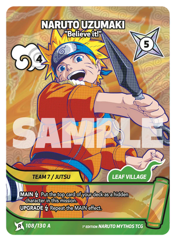 Naruto Mythos TCG Display: Konoha Shido (2nd Edition) - Englisch