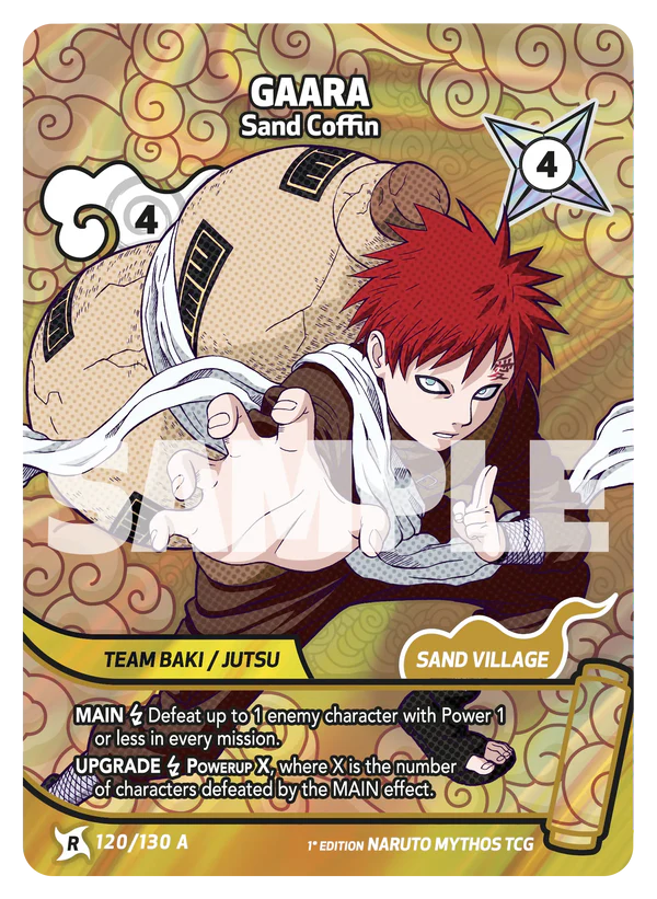 Naruto Mythos TCG Display: Konoha Shido (1st Edition) - Englisch