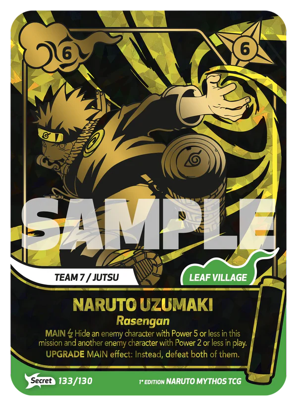 Naruto Mythos TCG Display: Konoha Shido (1st Edition) - Englisch