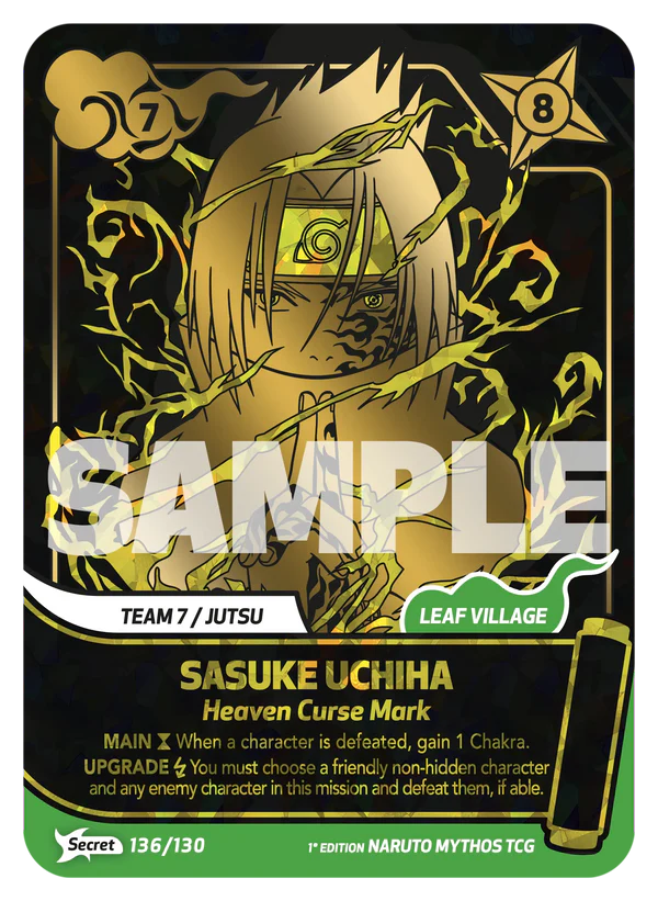 Naruto Mythos TCG Display: Konoha Shido (1st Edition) - Englisch