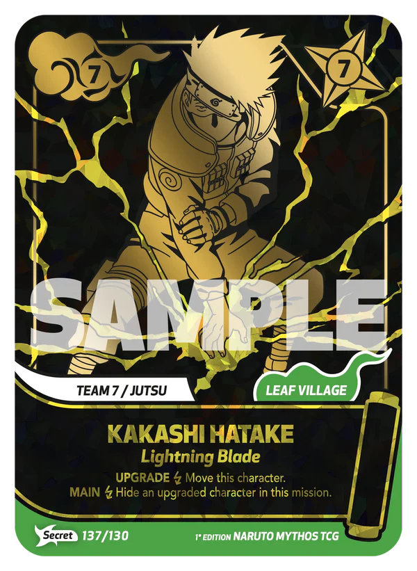 Naruto Mythos TCG Display: Konoha Shido (1st Edition) - Englisch