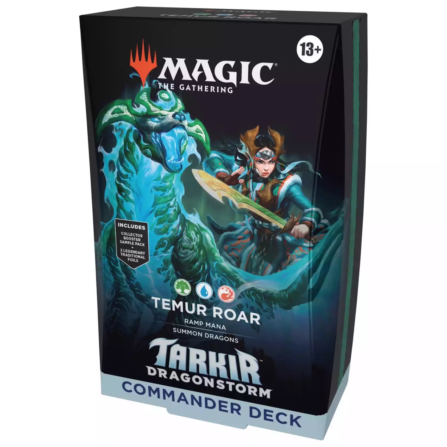 Magic the Gathering - Tarkir: Dragonstorm Commander Deck - Temur Roar - englisch - Vorverkauf