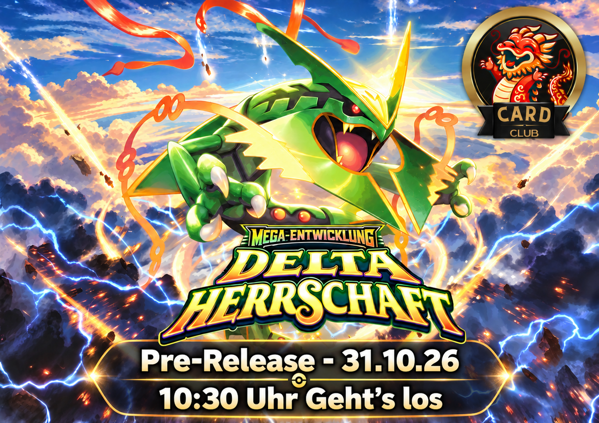 Pokémon - Delta Herrschaft - Pre-Release 31.10.26 - TICKET