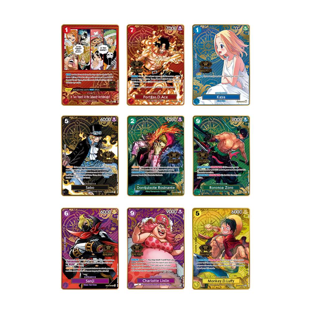 One Piece Card Game - Japanese 2nd Year Anniversary Set Englisch 6
