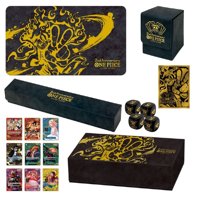One Piece Card Game - Japanese 2nd Year Anniversary Set Englisch 