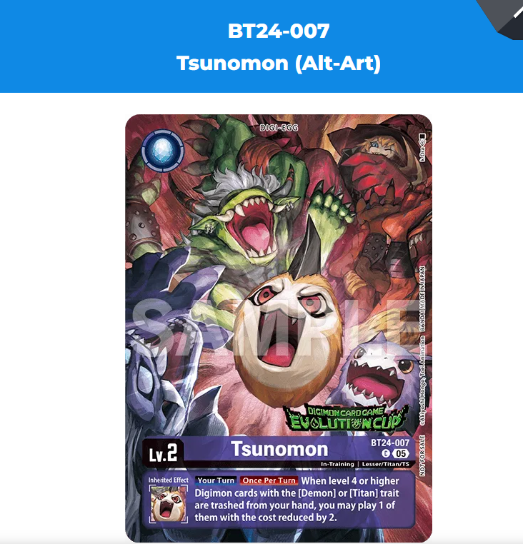 Ticket: Digimon TCG - Evo Cup - 02.10.2026