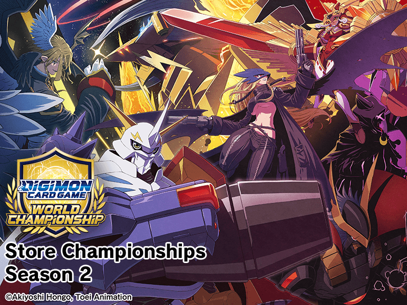 Ticket: Digimon TCG - World Championship Store Championships Season 2 - 09.10.2026