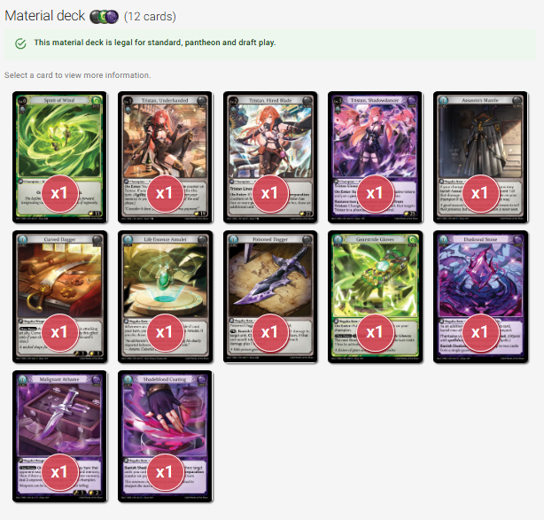 Grand Archive - Tristan Re:Collection