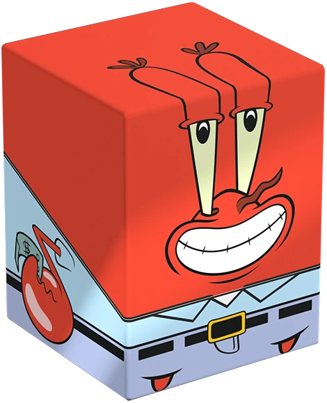 Ultimate Guard Box - Squaroe 100+ SpongeBob SquarePants - Mr. Krabs - Card Club