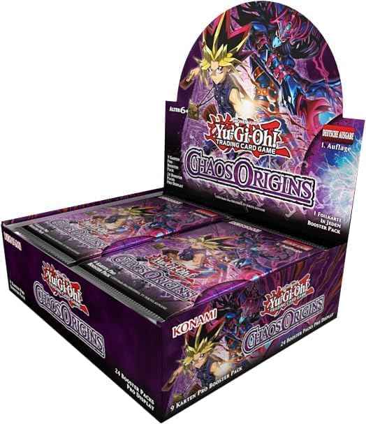 Yu-Gi-Oh! Chaos Origins – Booster Display - englisch