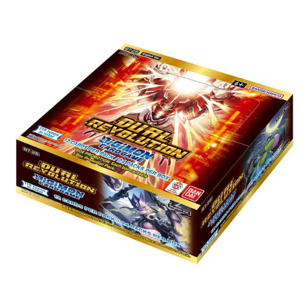 Digimon Card Game Dual Revolution BT-25 Booster Display - englisch