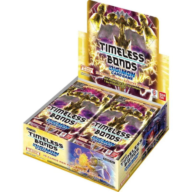 Digimon Card Game Timeless Bonds - BT-26 Booster Display - englisch