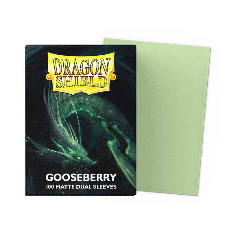 Dragon Shield - Matte Dual Sleeves Gooseberry - Sleeves