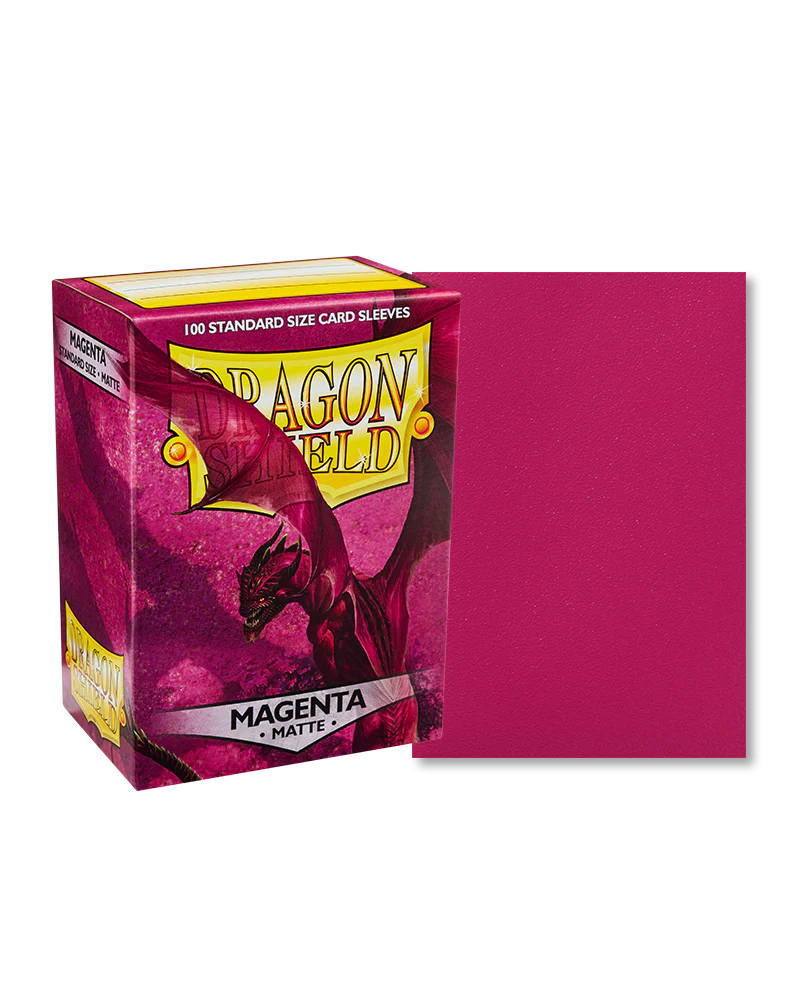 Dragon Shield - Matte Sleeves - Magenta - Sleeves