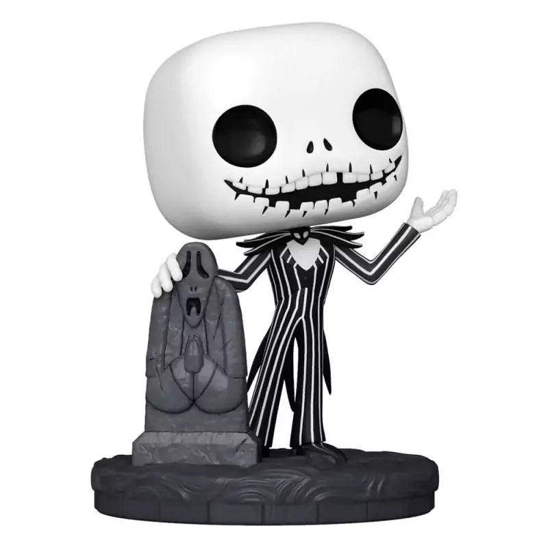 The Nightmare Before Christmas 30th POP! Disney Vinyl Jack w/Gravestone 9cm Pop Figur