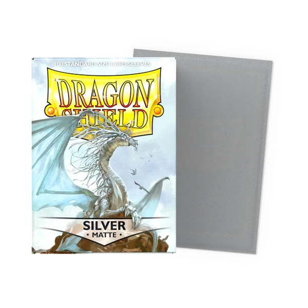 Dragon Shield - Matte - Silver - Sleeves