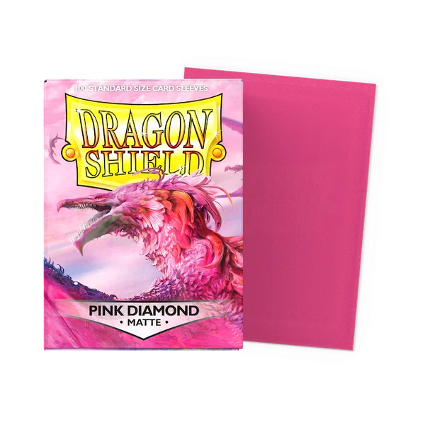 Dragon Shield - Matte - Pink Diamond - Sleeves