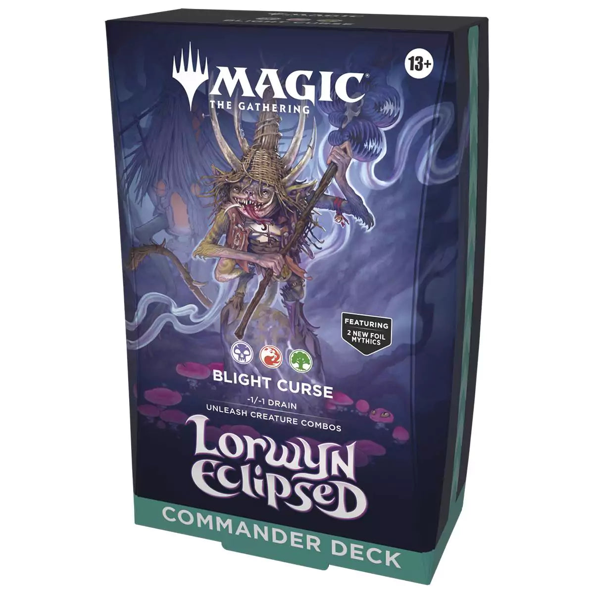 Magic the Gathering - Lorwyn Eclipsed Commander Deck - Englisch - Blight Curse