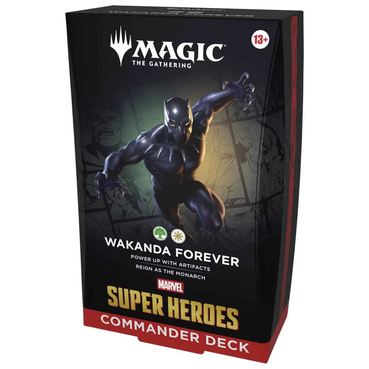Magic the Gathering - Marvel Super Heroes - Commander Deck - Wakanda Forever - englisch - VORVERKAUF