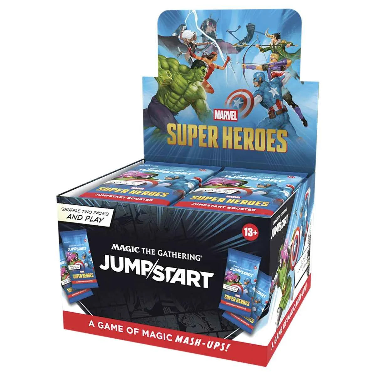 Magic the Gathering - Marvel Super Heroes - Jumpstart Booster Display - englisch - VORVERKAUF