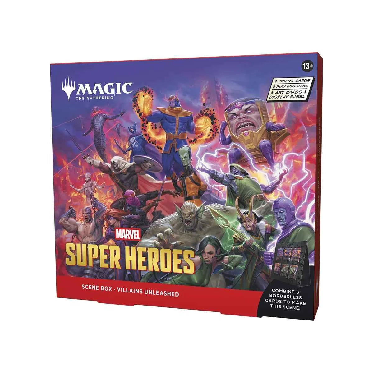 Magic the Gathering - Marvel Super Heroes - Villains Unleashed - Scene Box - englisch - VORVERKAUF