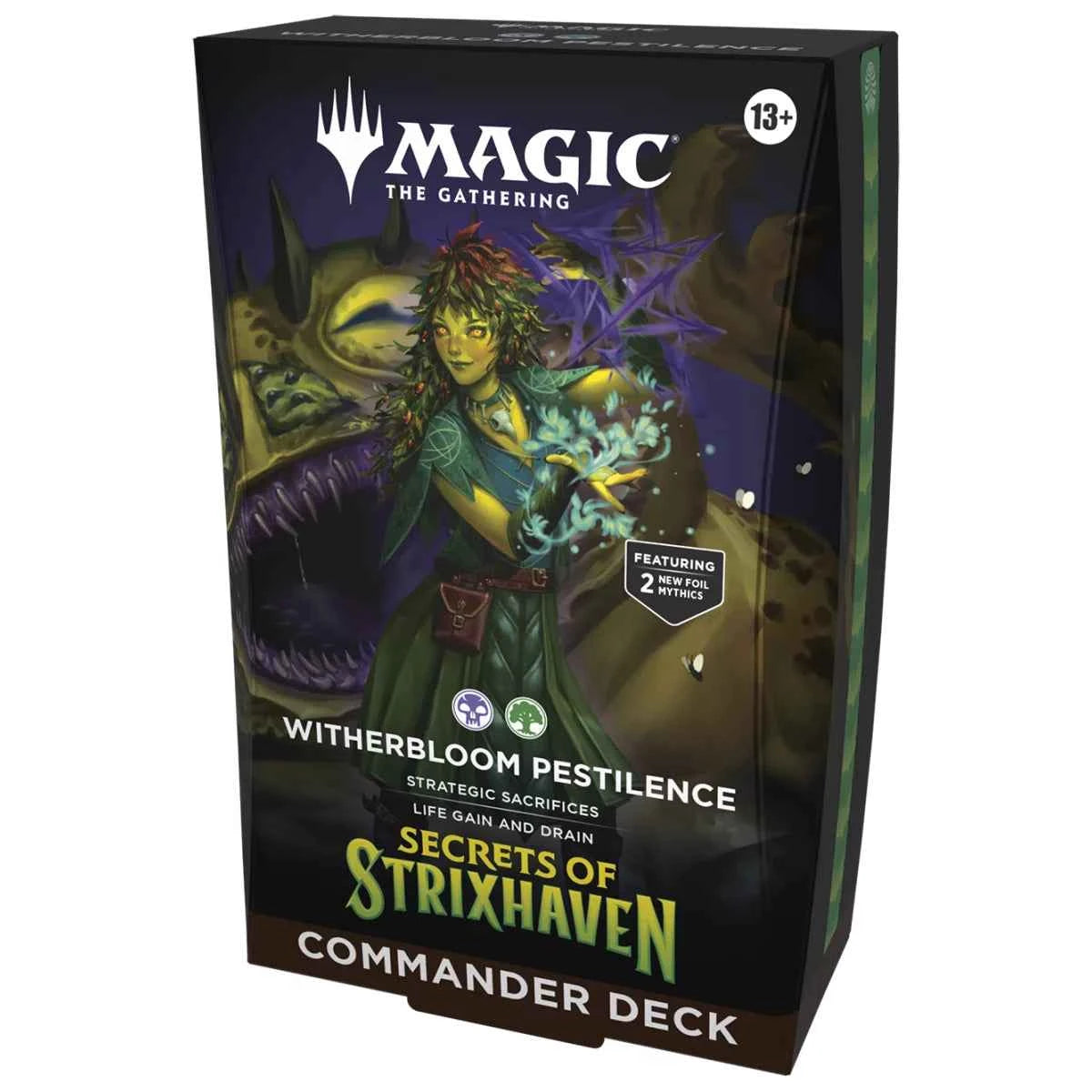 Magic the Gathering - Secrets of Strixhaven - Commander Deck - Witherbloom Pestilence - englisch - VORVERKAUF