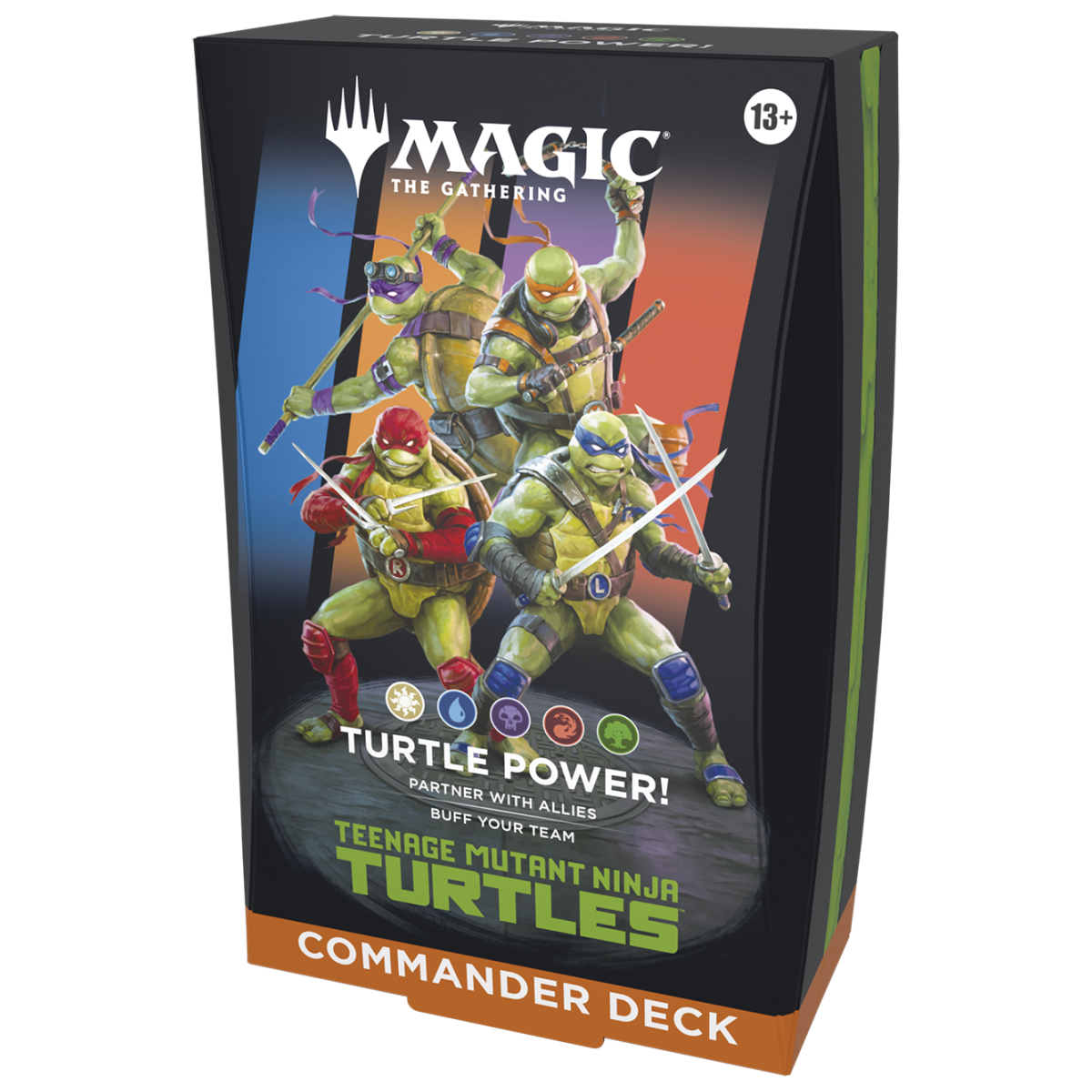 Magic the Gathering - Teenage Mutant Ninja Turtles - Commander Deck - Turtle Power! - englisch - VORVERKAUF