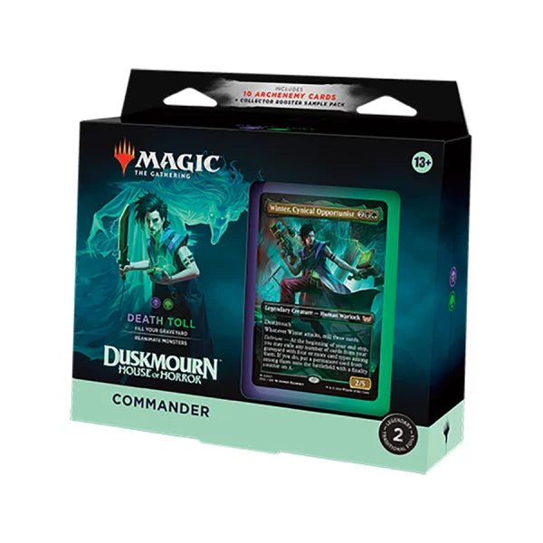Magic the Gathering - Duskmourn: House of Horror Commander Deck - Death Toll - englisch - Card Club