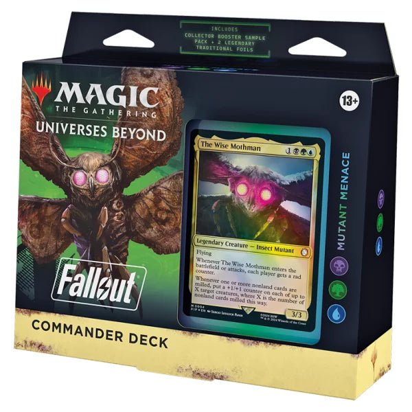Magic the Gathering - Fallout Commander Deck - Mutant Menace - englisch - Card Club