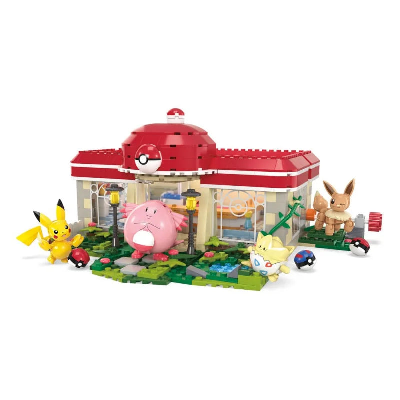 Mega Construx Pokémon Bauset Pokémon Center im Wald - Card Club