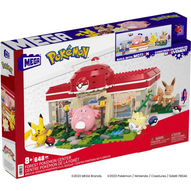 Mega Construx Pokémon Bauset Pokémon Center im Wald - Card Club