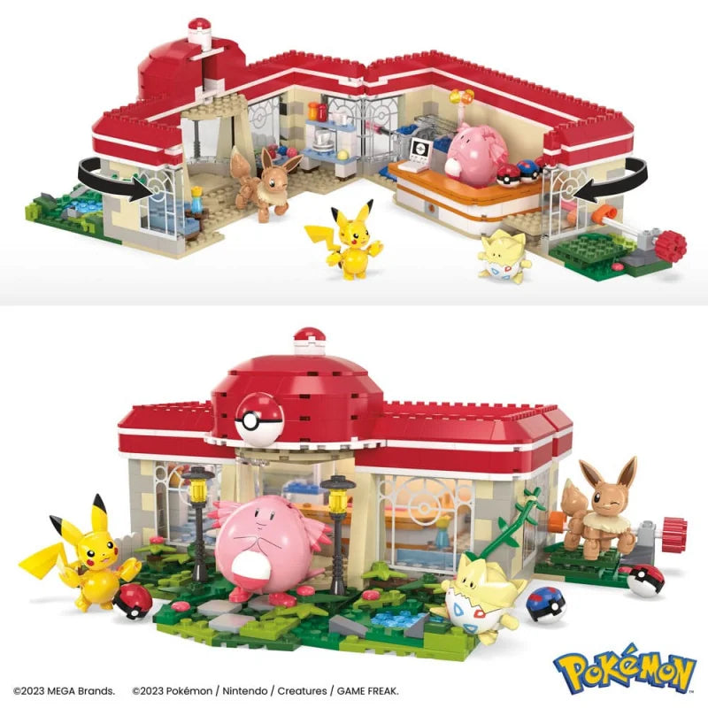 Mega Construx Pokémon Bauset Pokémon Center im Wald - Card Club