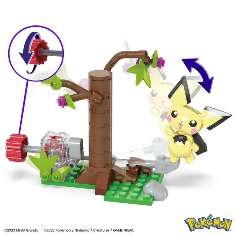 Pokémon: Mega Construx - Pichus Wald Futtersuche - Card Club