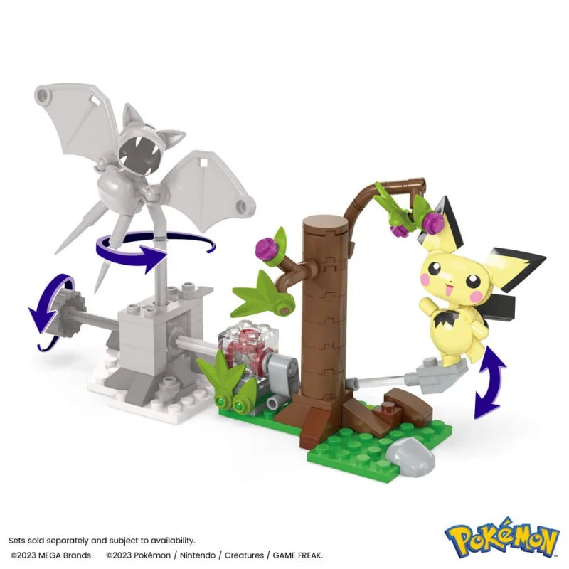 Pokémon: Mega Construx - Pichus Wald Futtersuche - Card Club