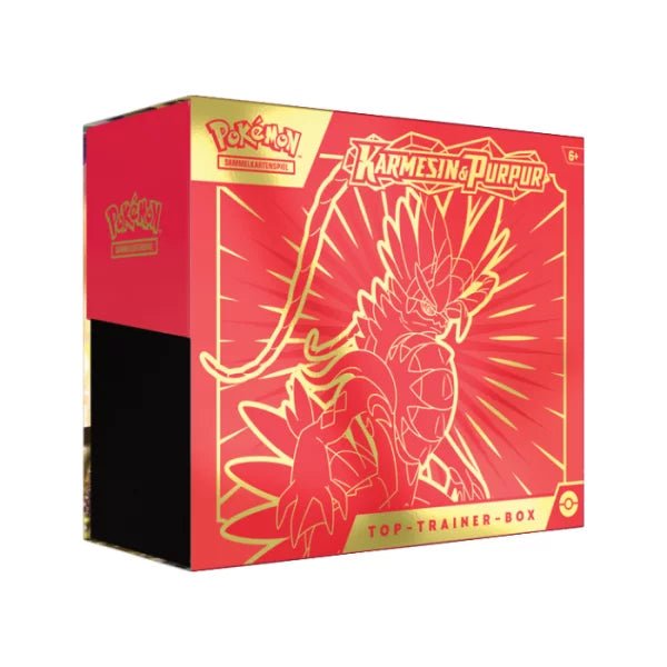 Pokemon - Karmesin & Purpur SV1DE - Top Trainer Box - Koraidon - deutsch - Card Club
