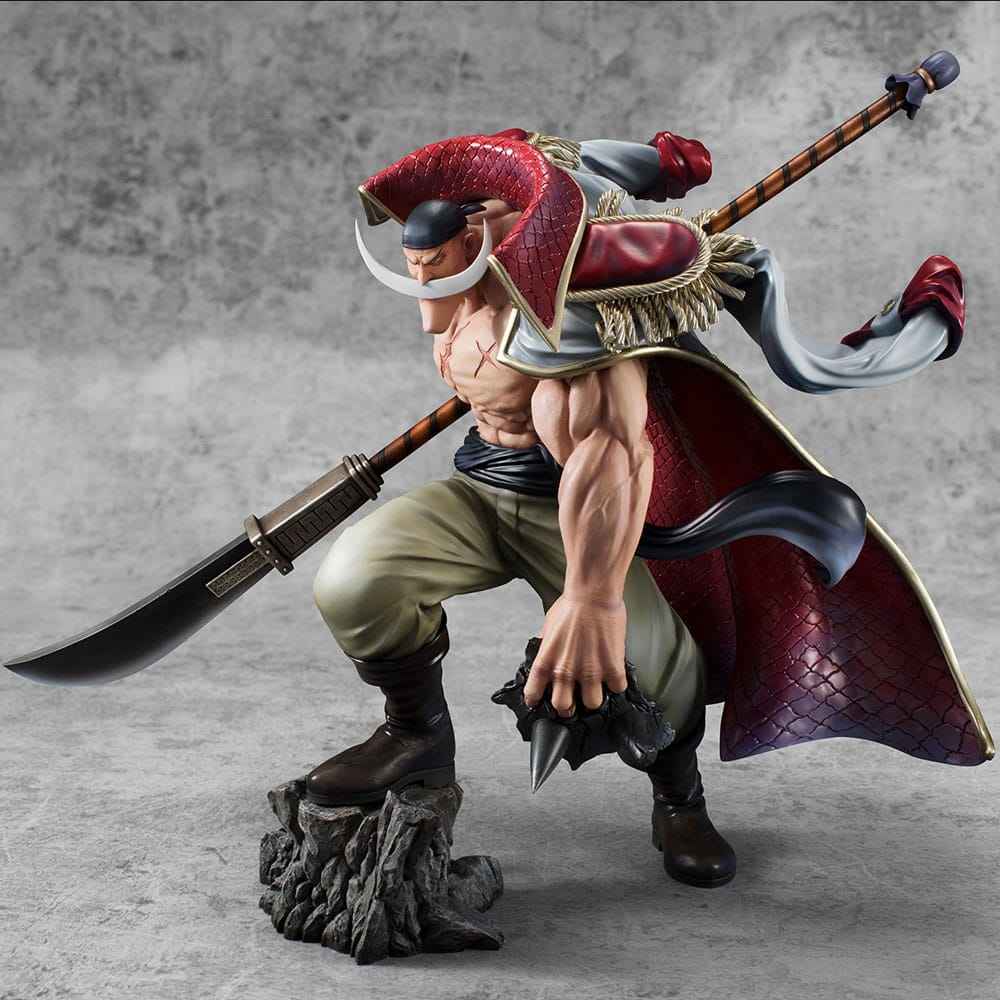 One Piece P.O.P PVC Statue NEO-Maximum White Beard Edward Newgate Super Limited Reprint Ver. 30 cm
