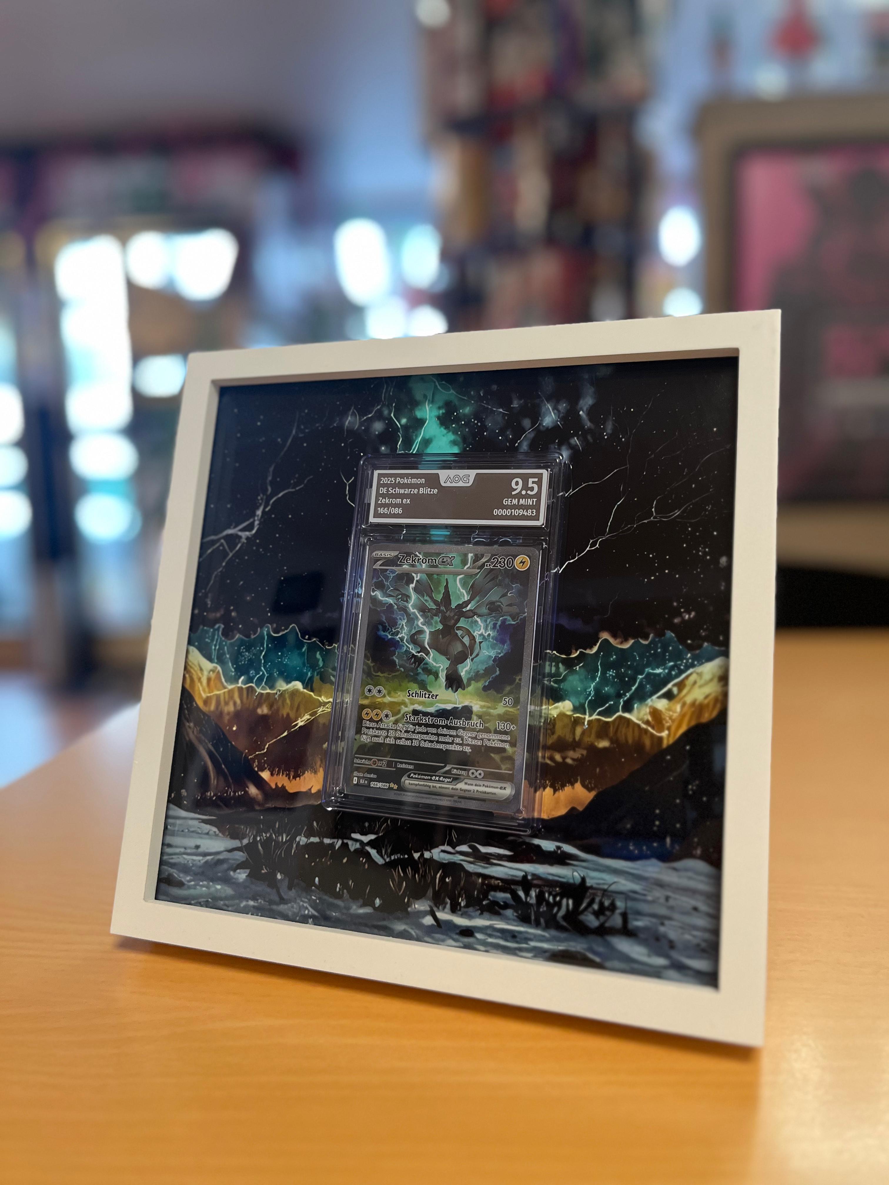 Selbstgemachter Displayrahmen für deine gegradete Wunschkarte l 20x20 cm