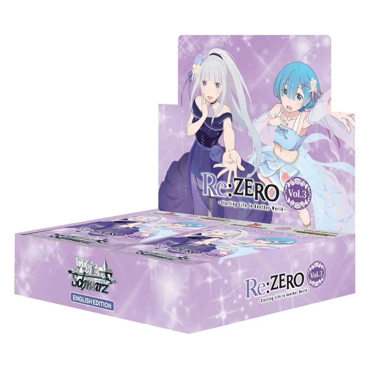 Weiß Schwarz - Re:ZERO -Starting Life in Another World- Vol.3 Booster Display (12 Packs) (englisch)