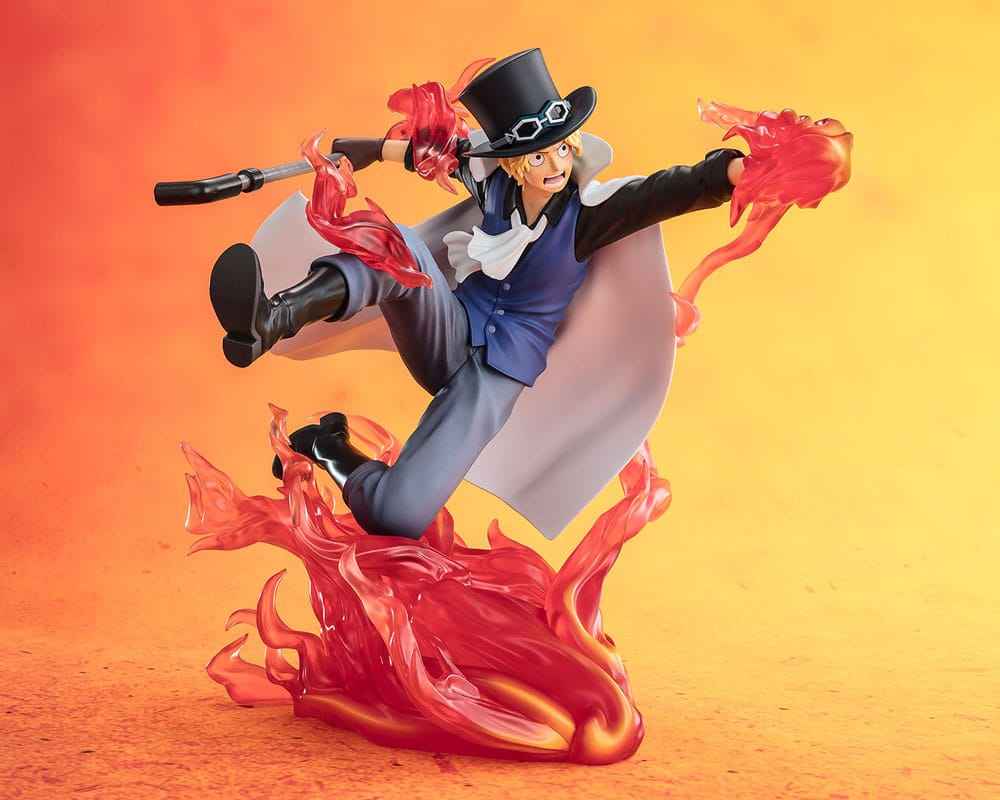 One Piece - Figuarts ZERO Extra Battle PVC Statue Sabo Fire Fist Rook Check 19 cm